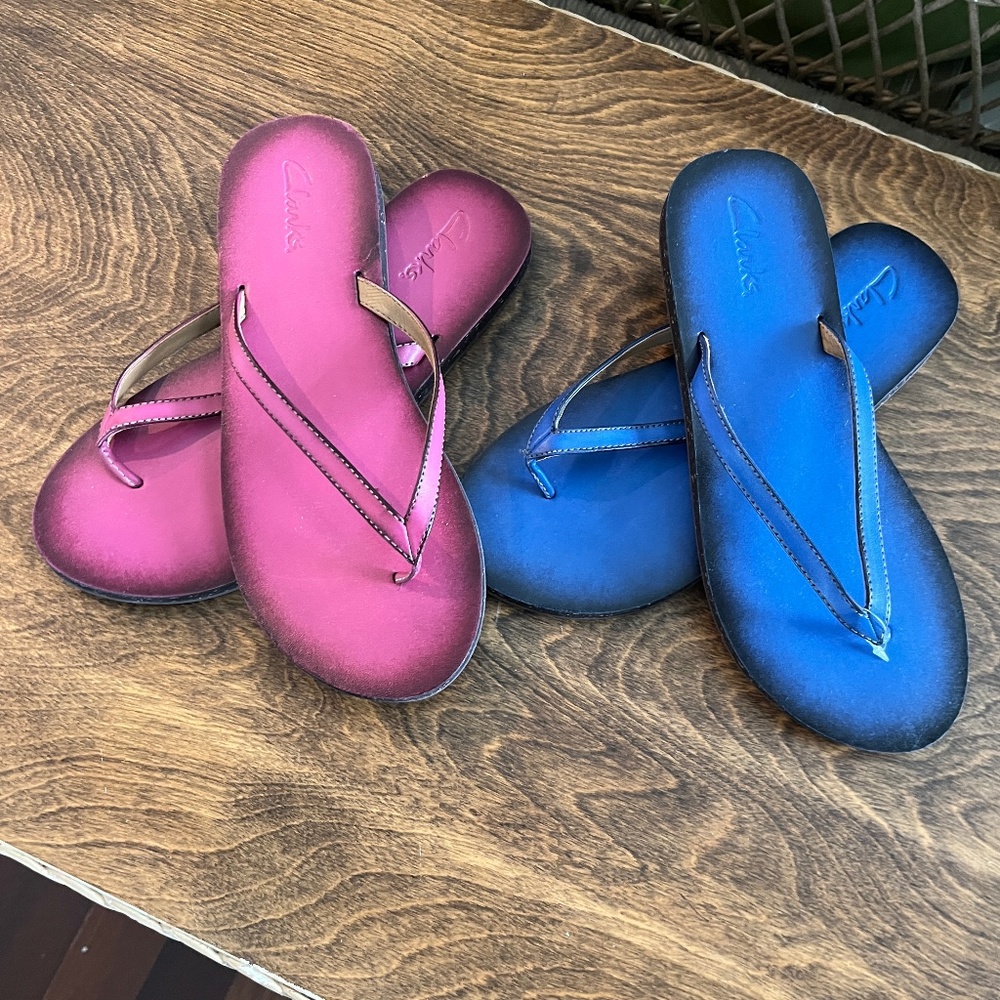 2 Clark sandals for price of 1